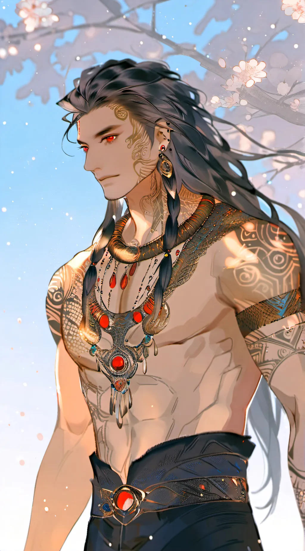 ai character: Kylie  background