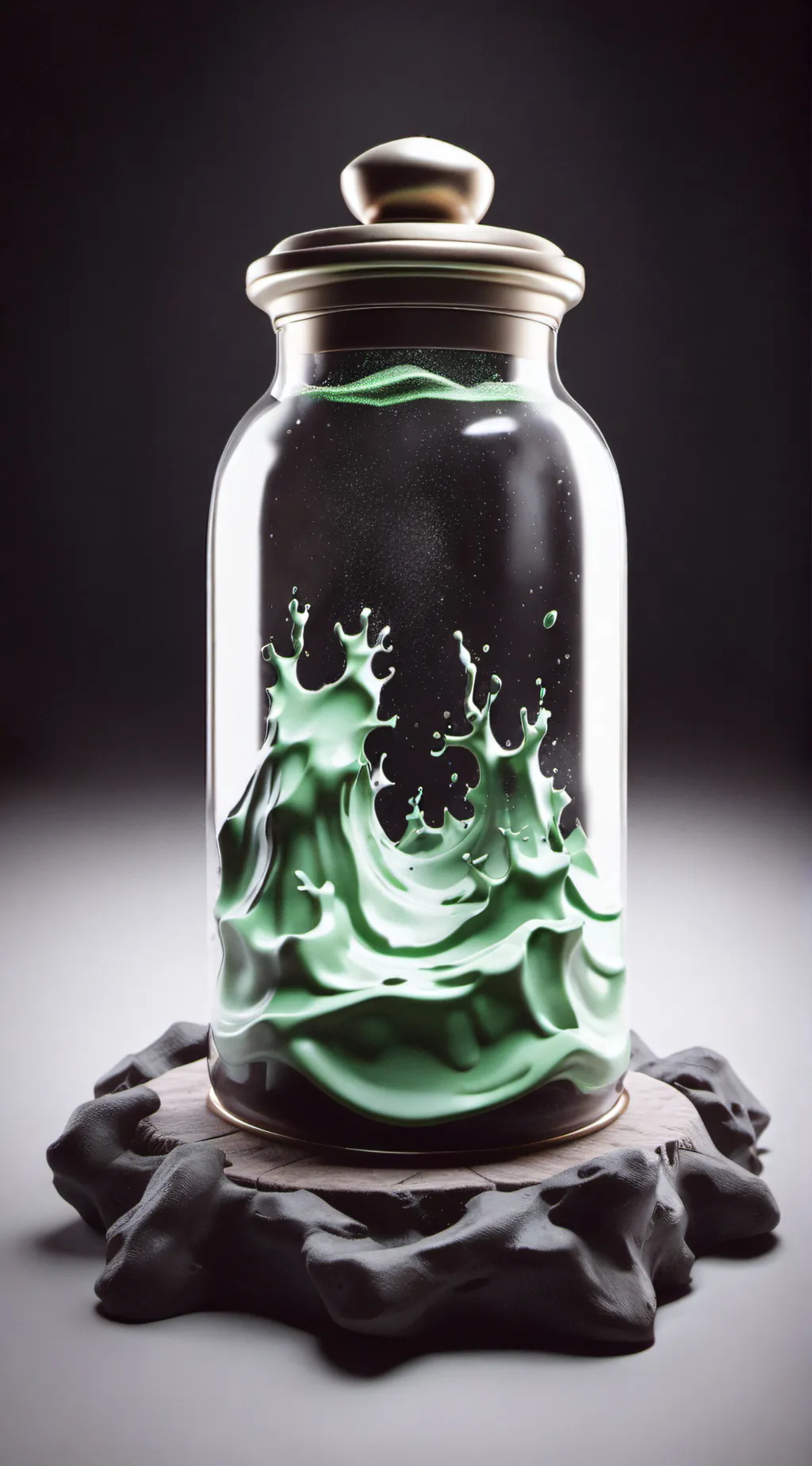 ai character: slime background