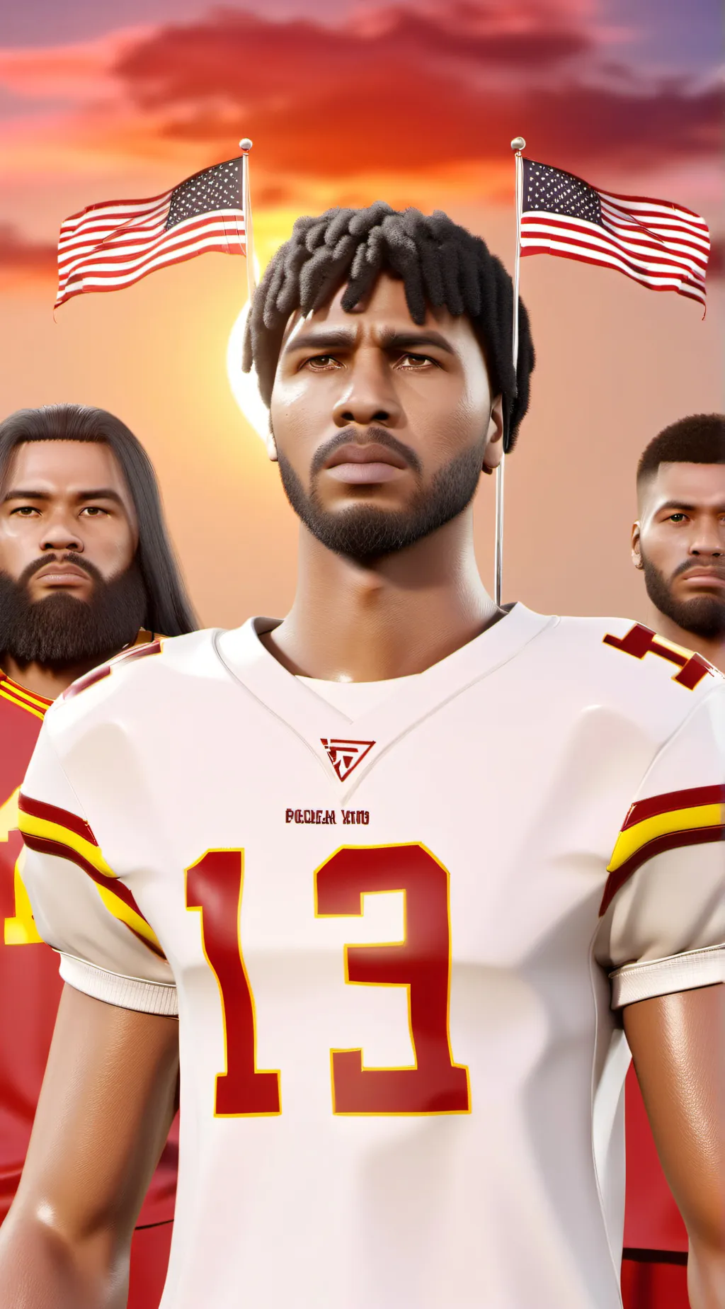 ai character: Xavier  background