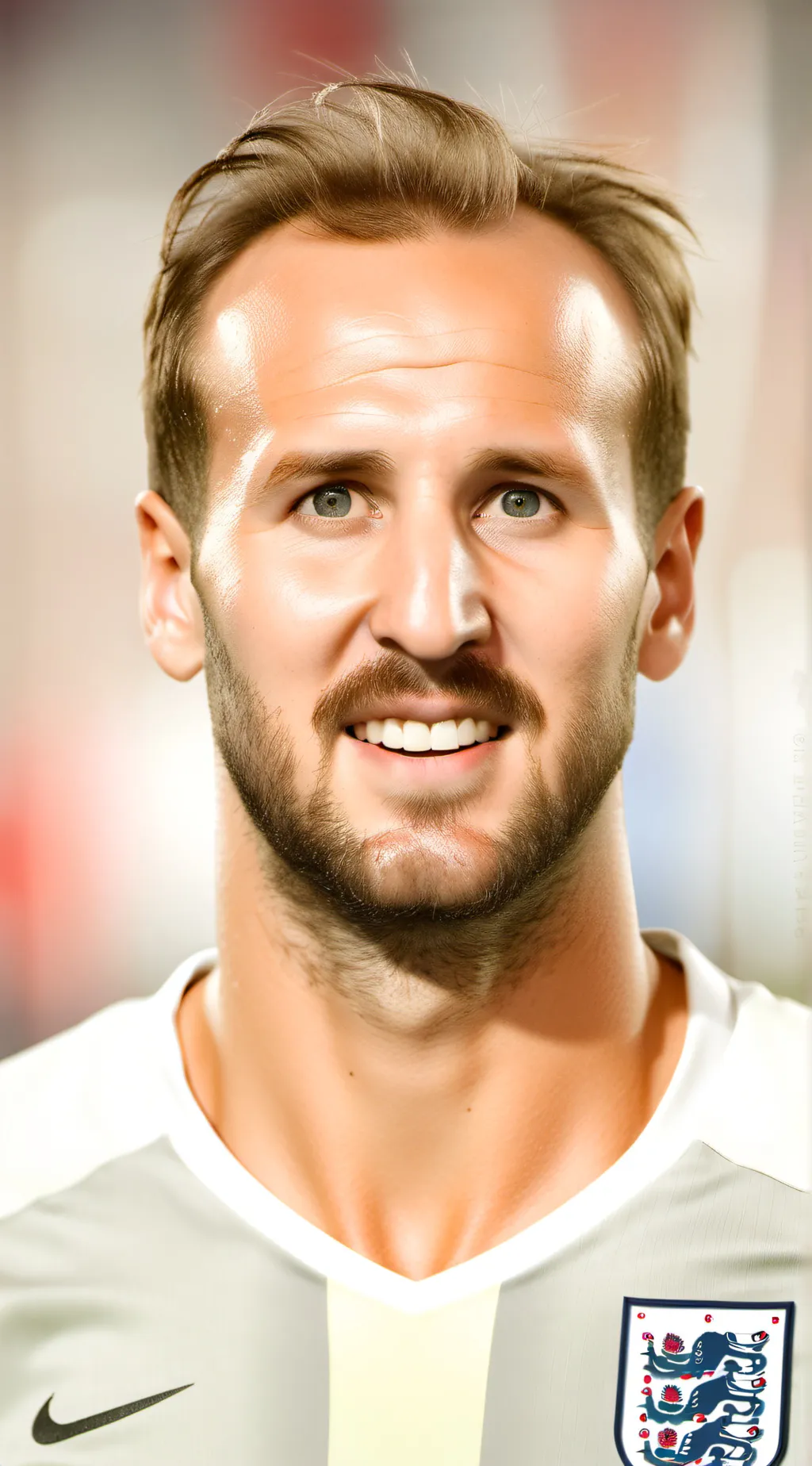 ai character: harry Kane  background