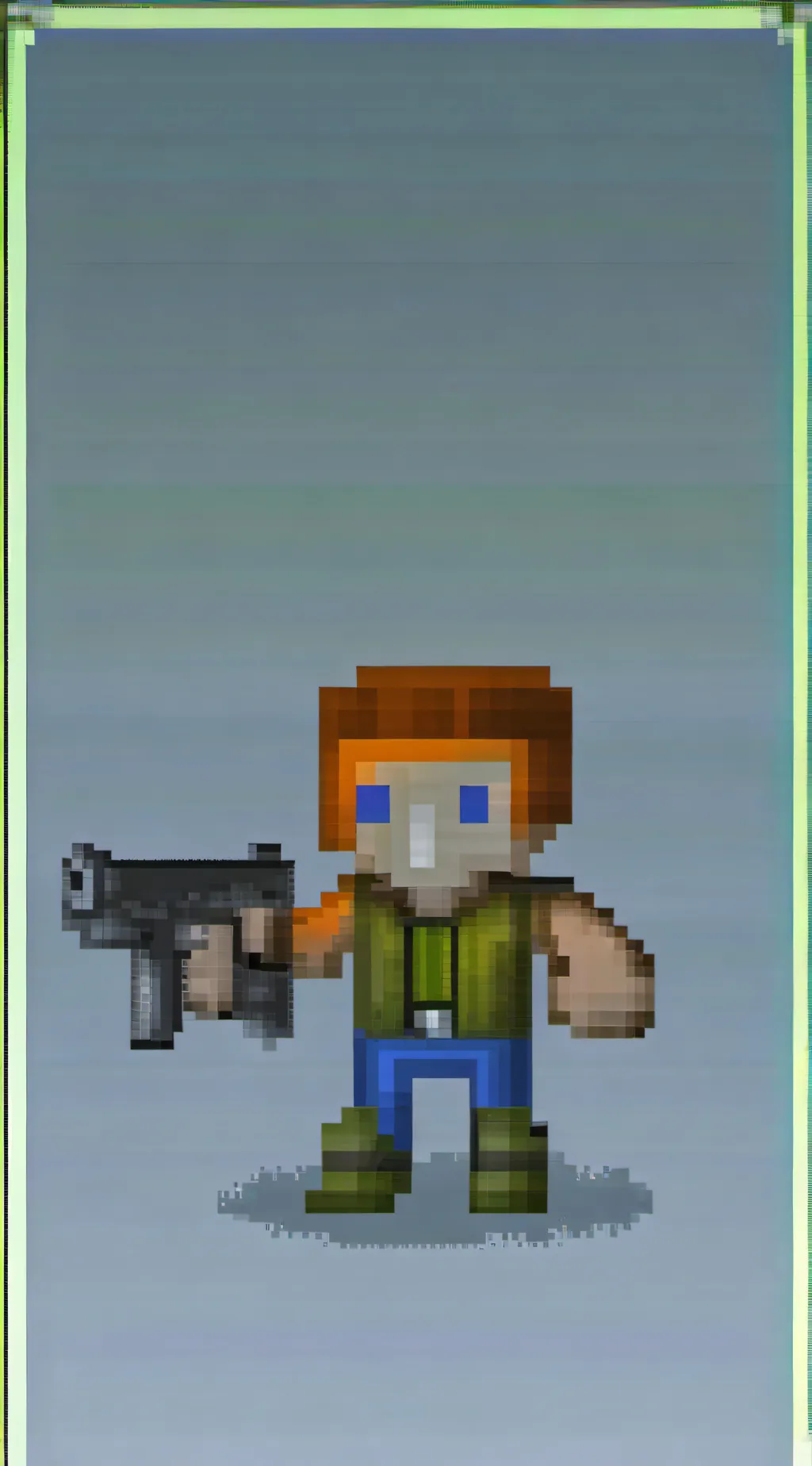 ai character: pumpkin background