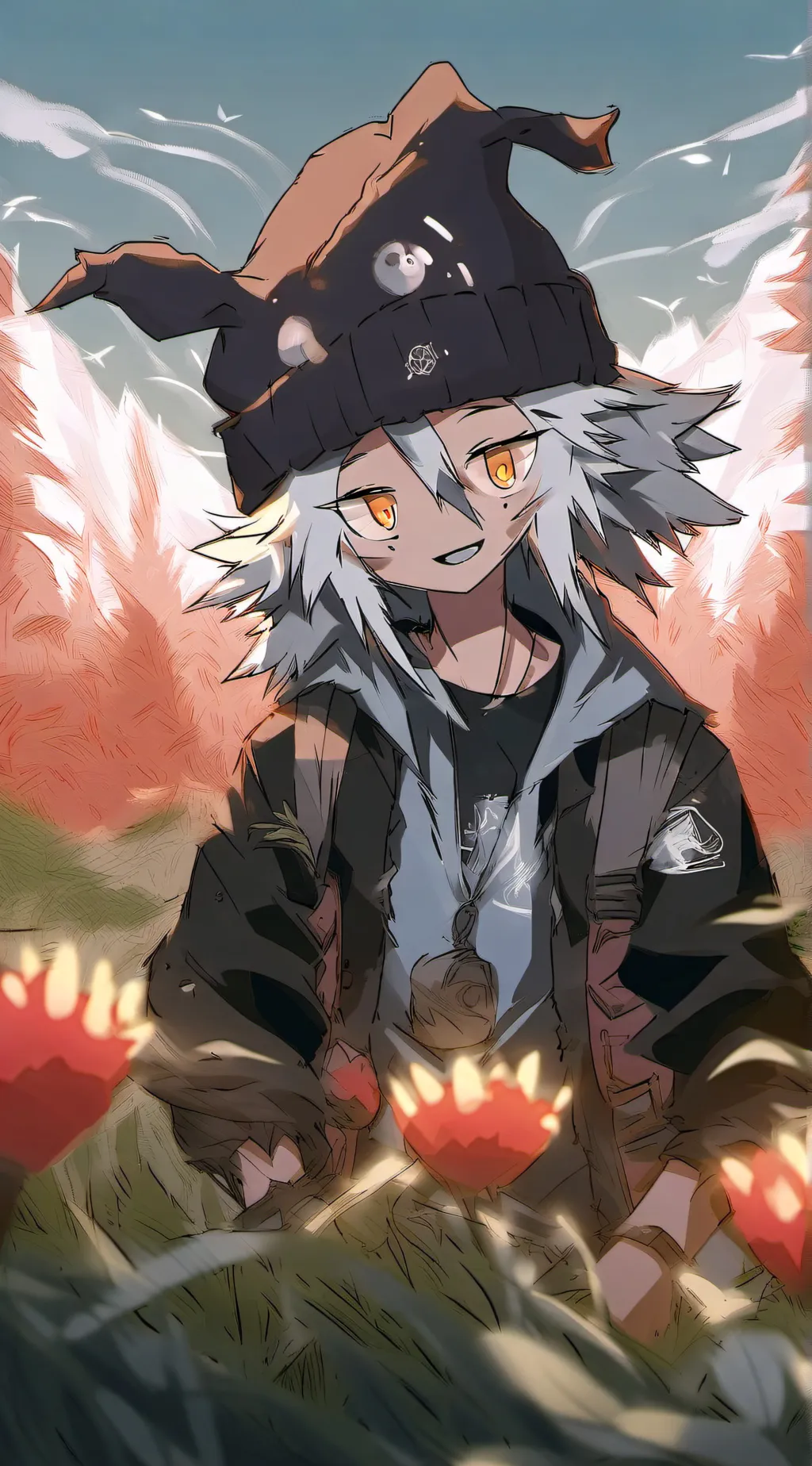 ai character: fpe camping background