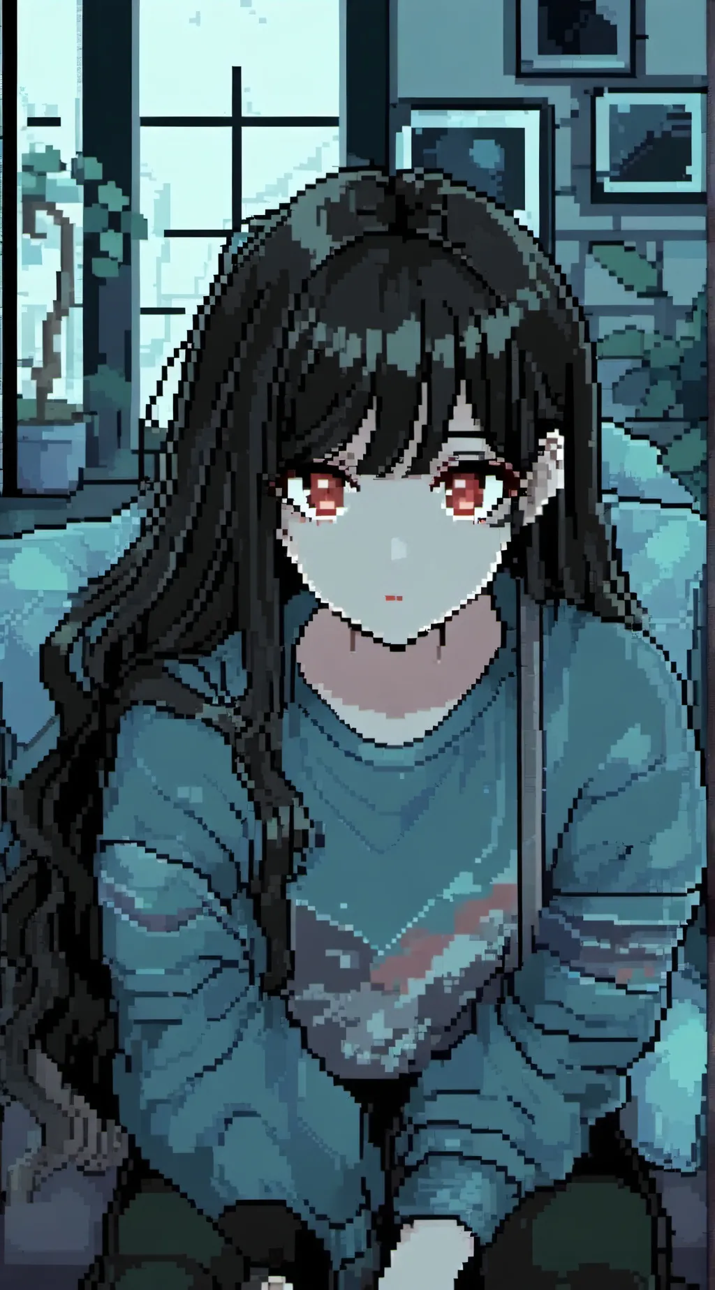 ai character: hh Vamps 🩸👁👄👁🩸 background