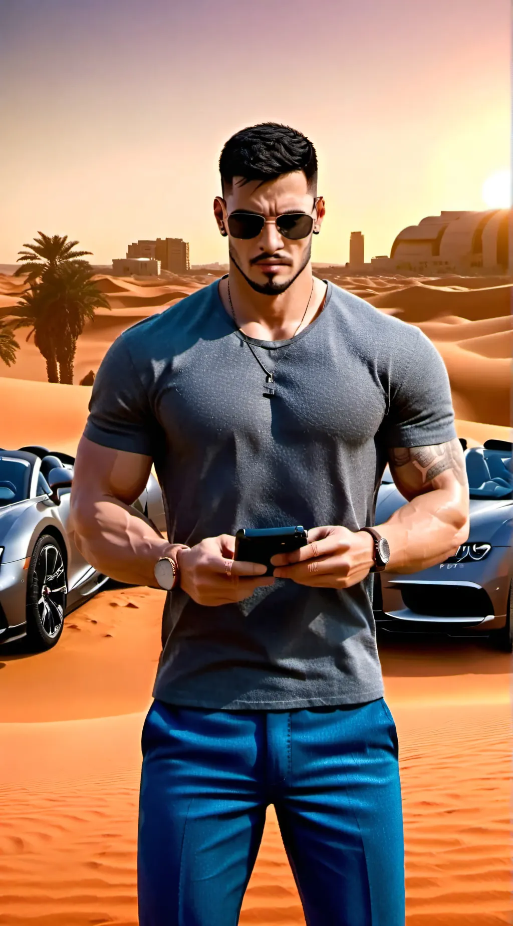 ai character: Evan background