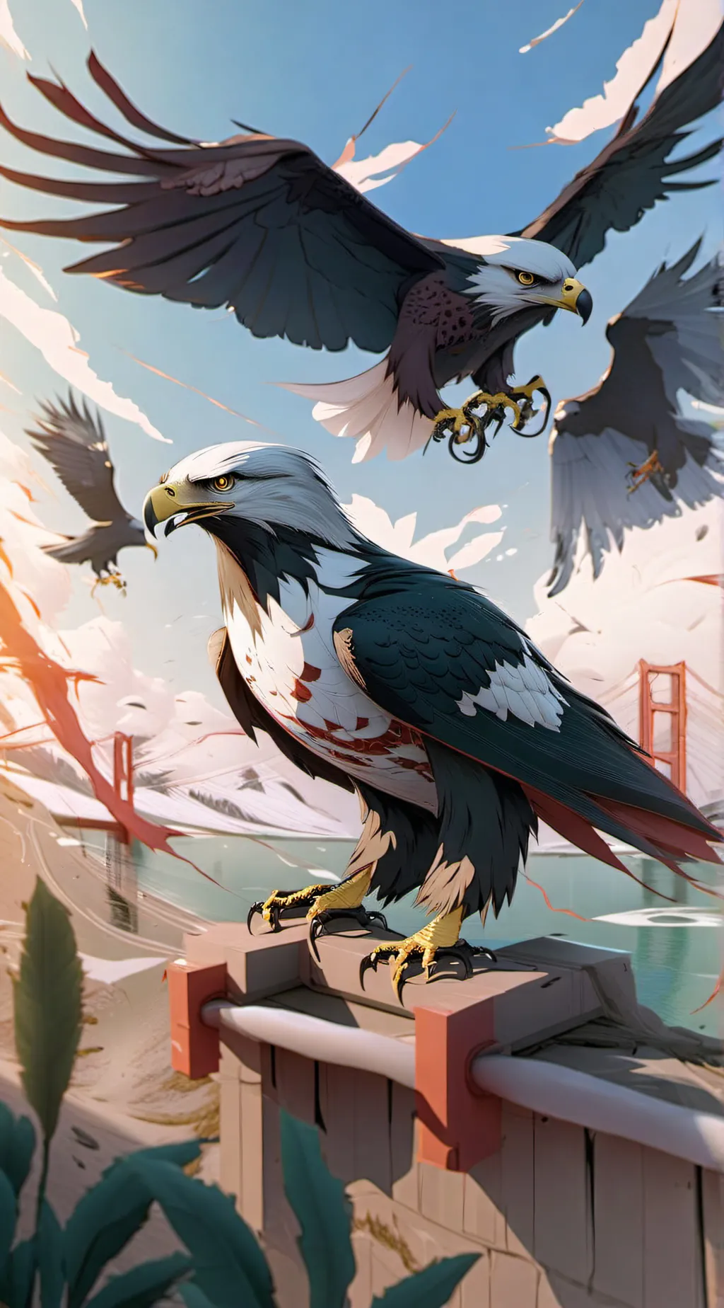 ai character: hawks and dove(u) background