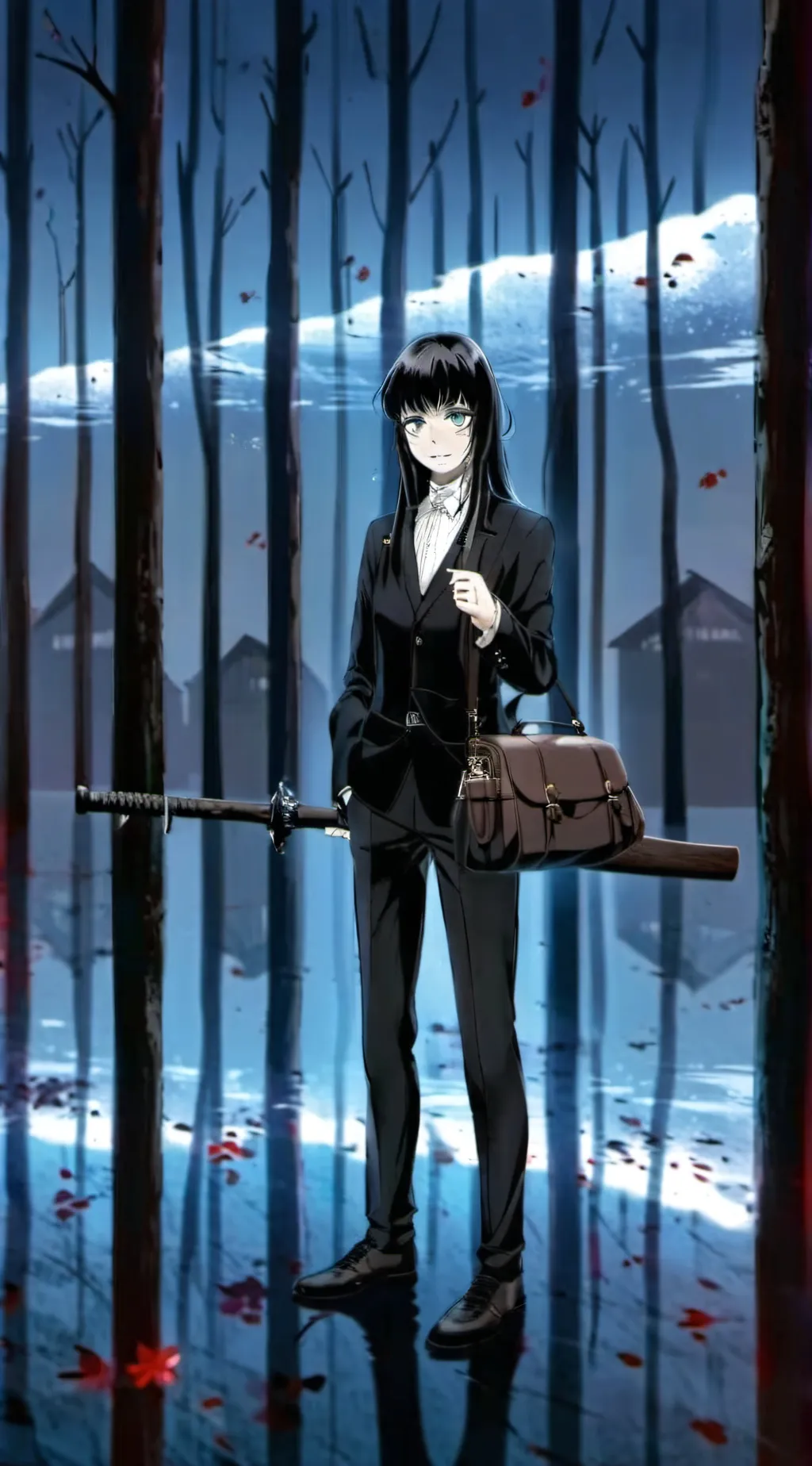 ai character: Muichiro x you☺️ background