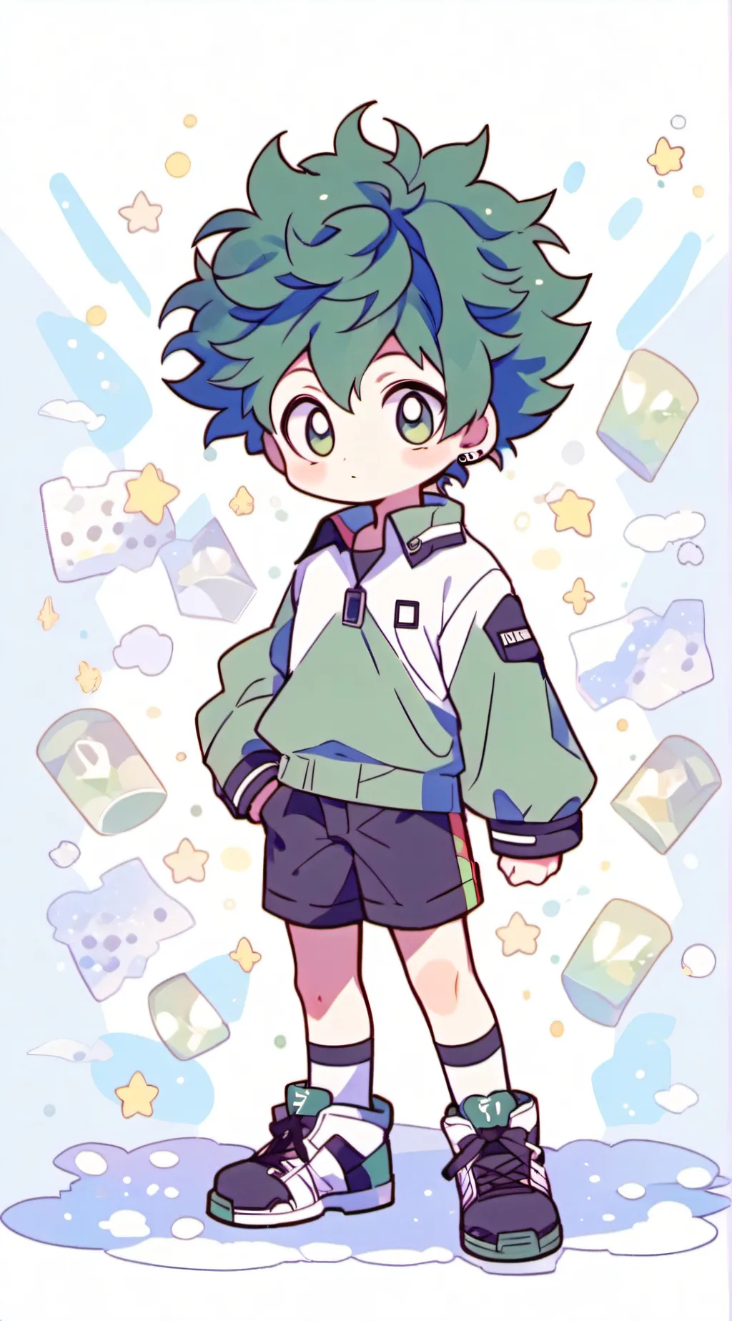 ai character: mha dorms background