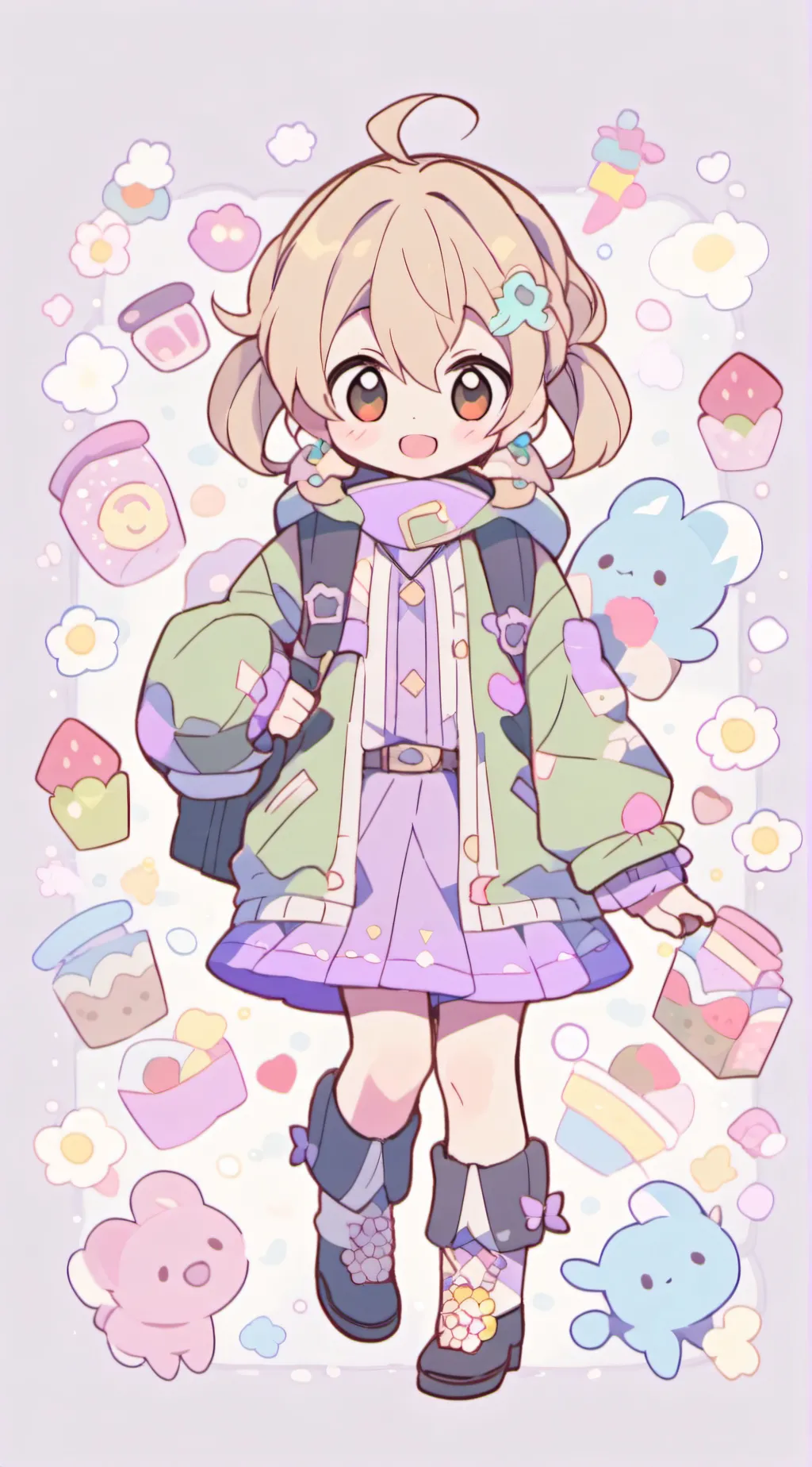 ai character: LOV background