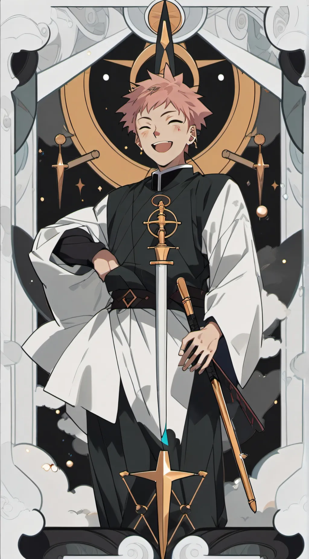 ai character: Jujutzu kaisen  background