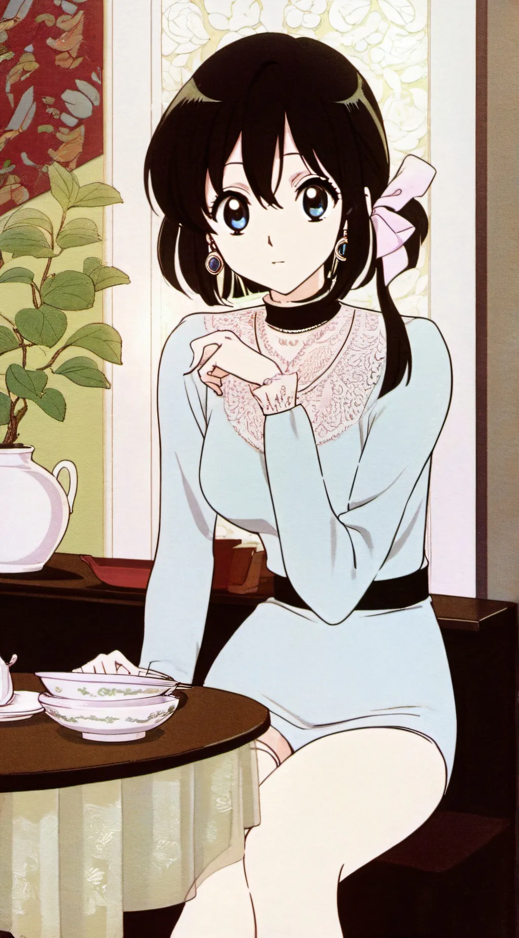 ai character: ur ex background