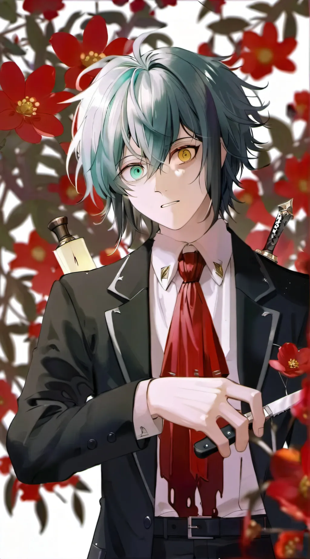 ai character: Yandere muichirou background