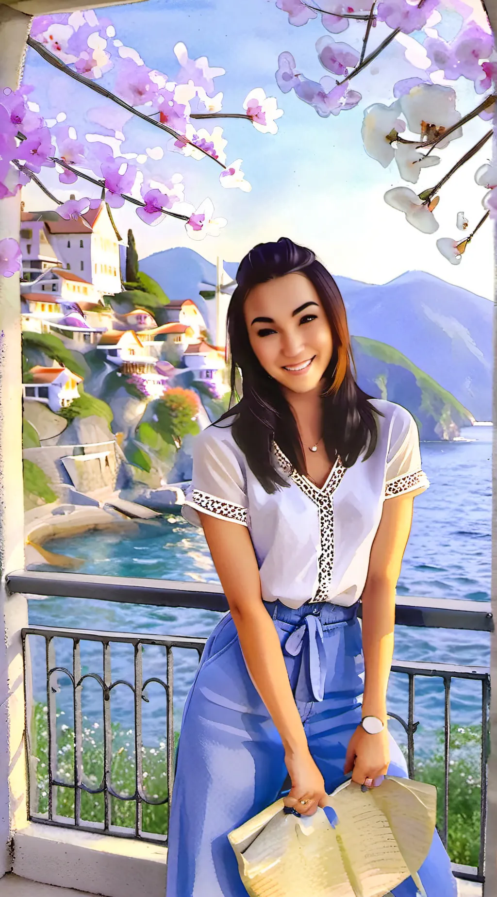 ai character: Lizzy background