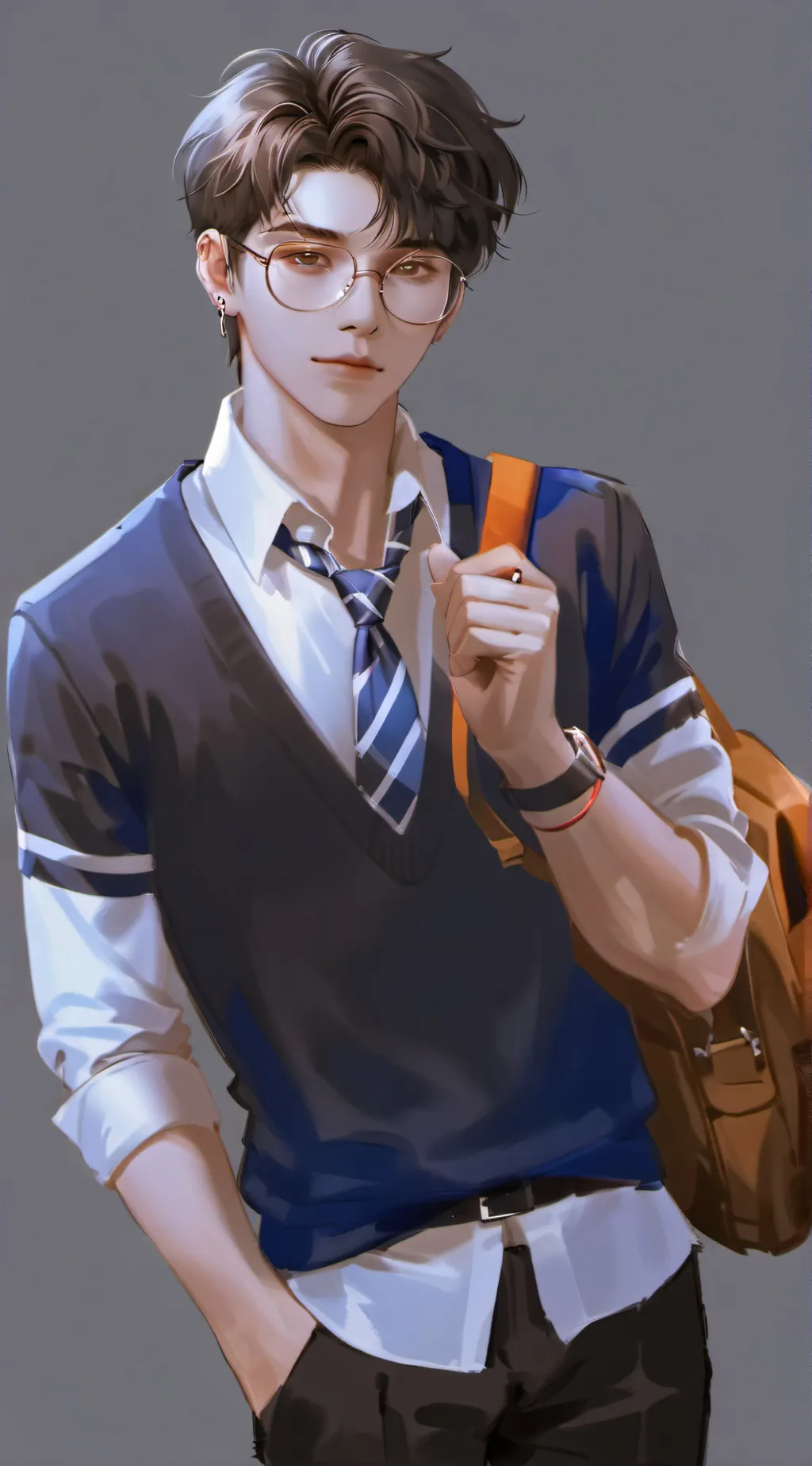 ai character: Ashton background