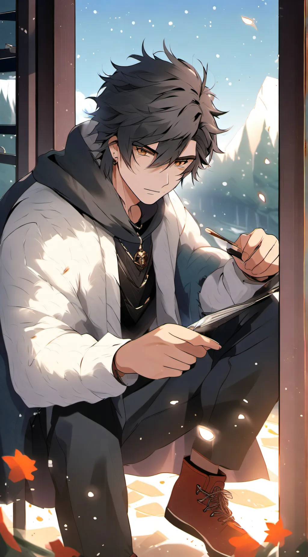 ai character: Alex background