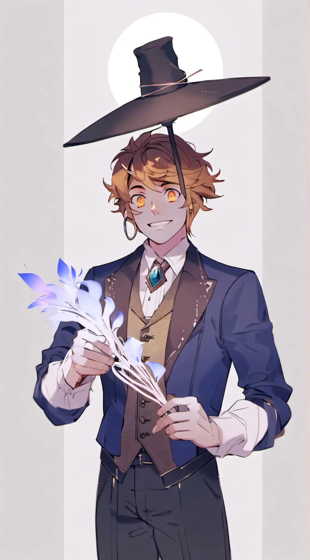 ai character: Bill X Dipper background