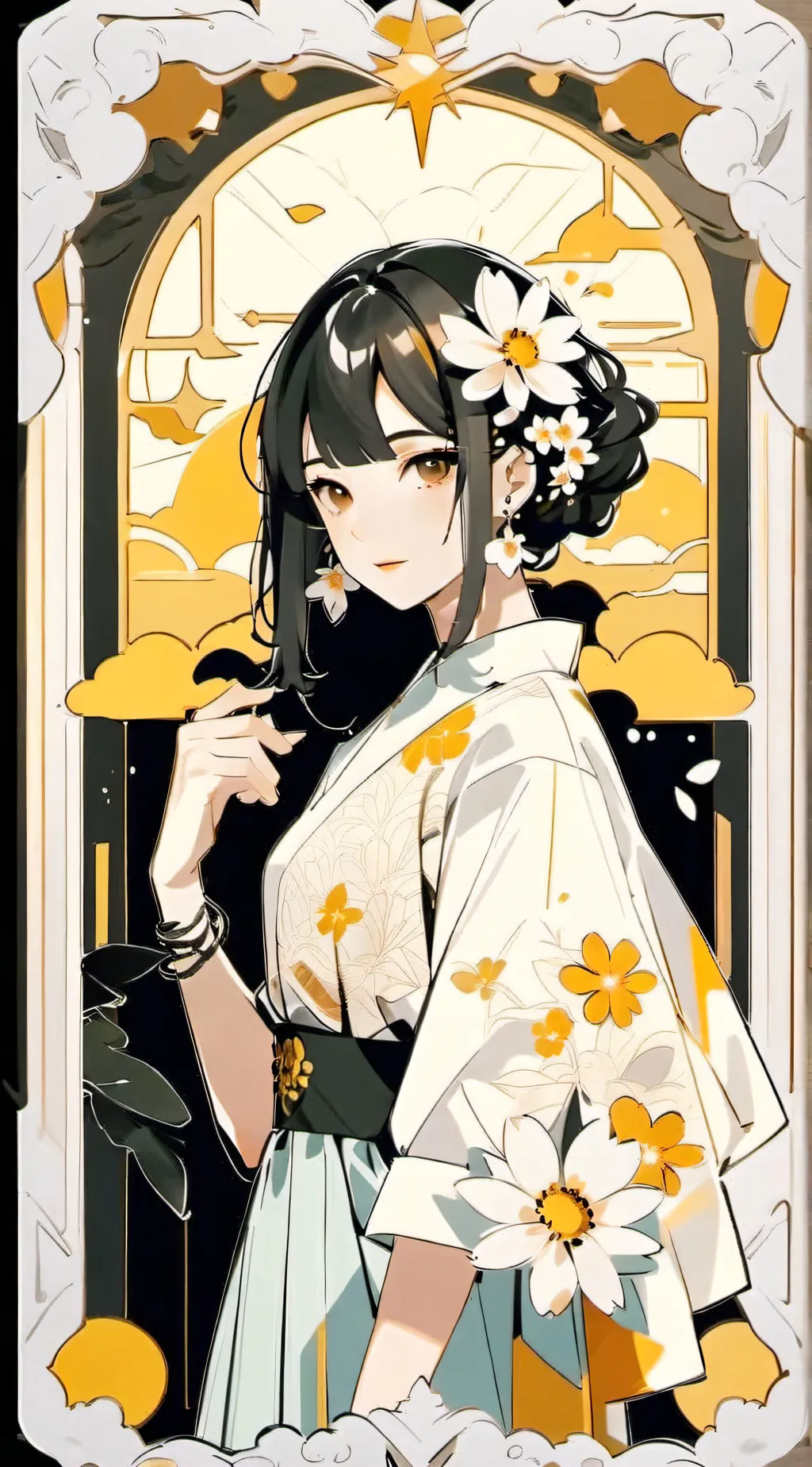 ai character: Arisa background