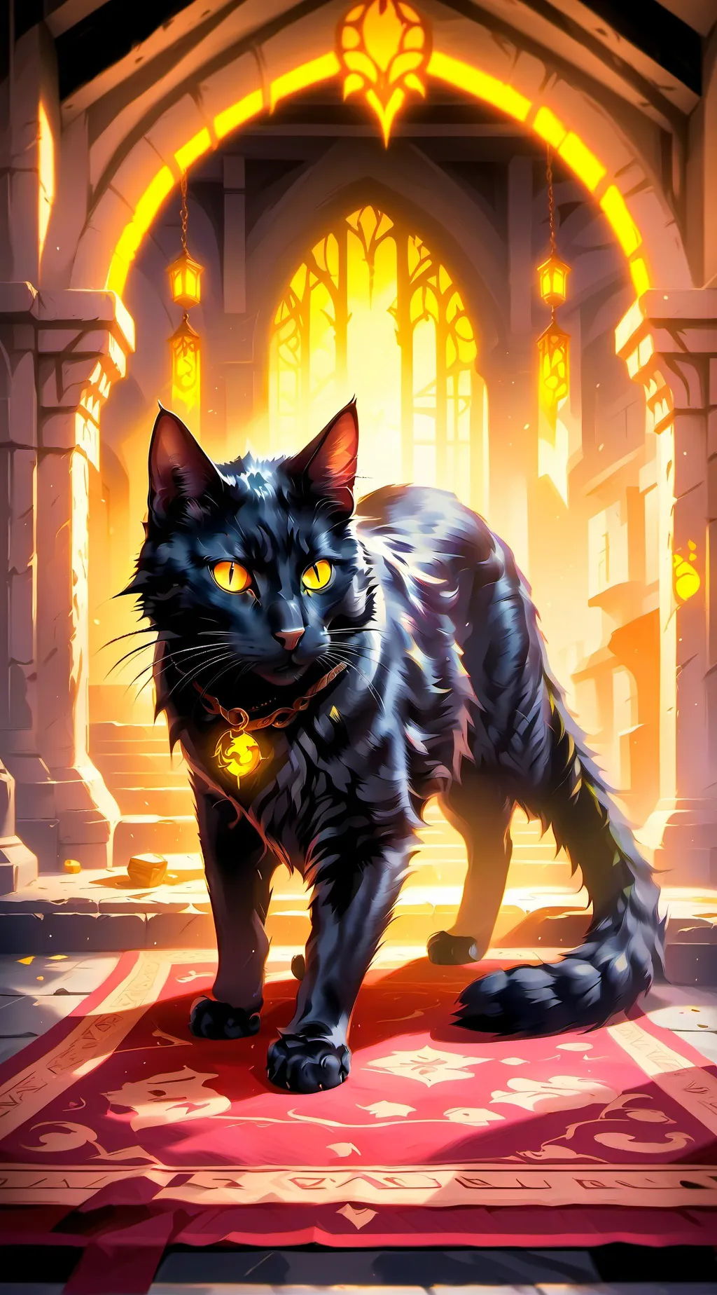 ai character: Sunshine background