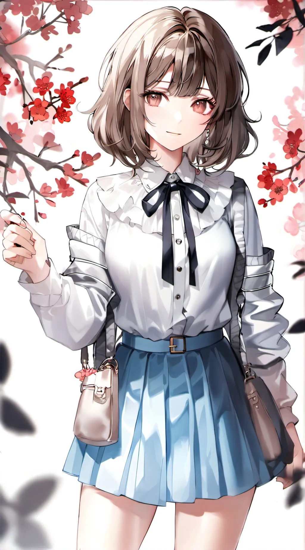 ai character: Rose background