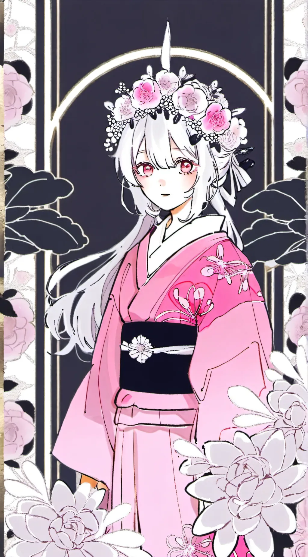 ai character: demon slayer background