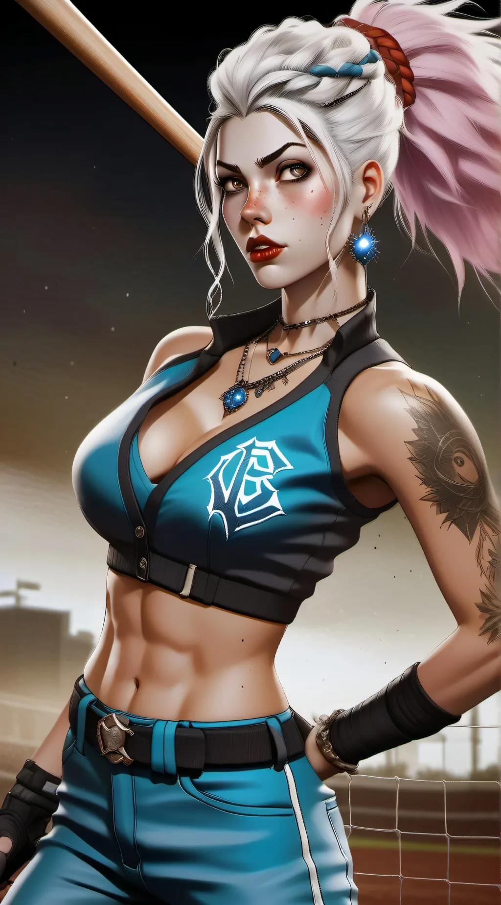 ai character: Ashley background