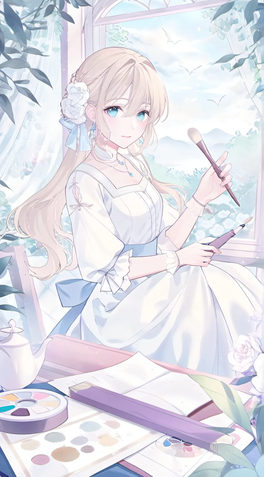 ai character: ava background