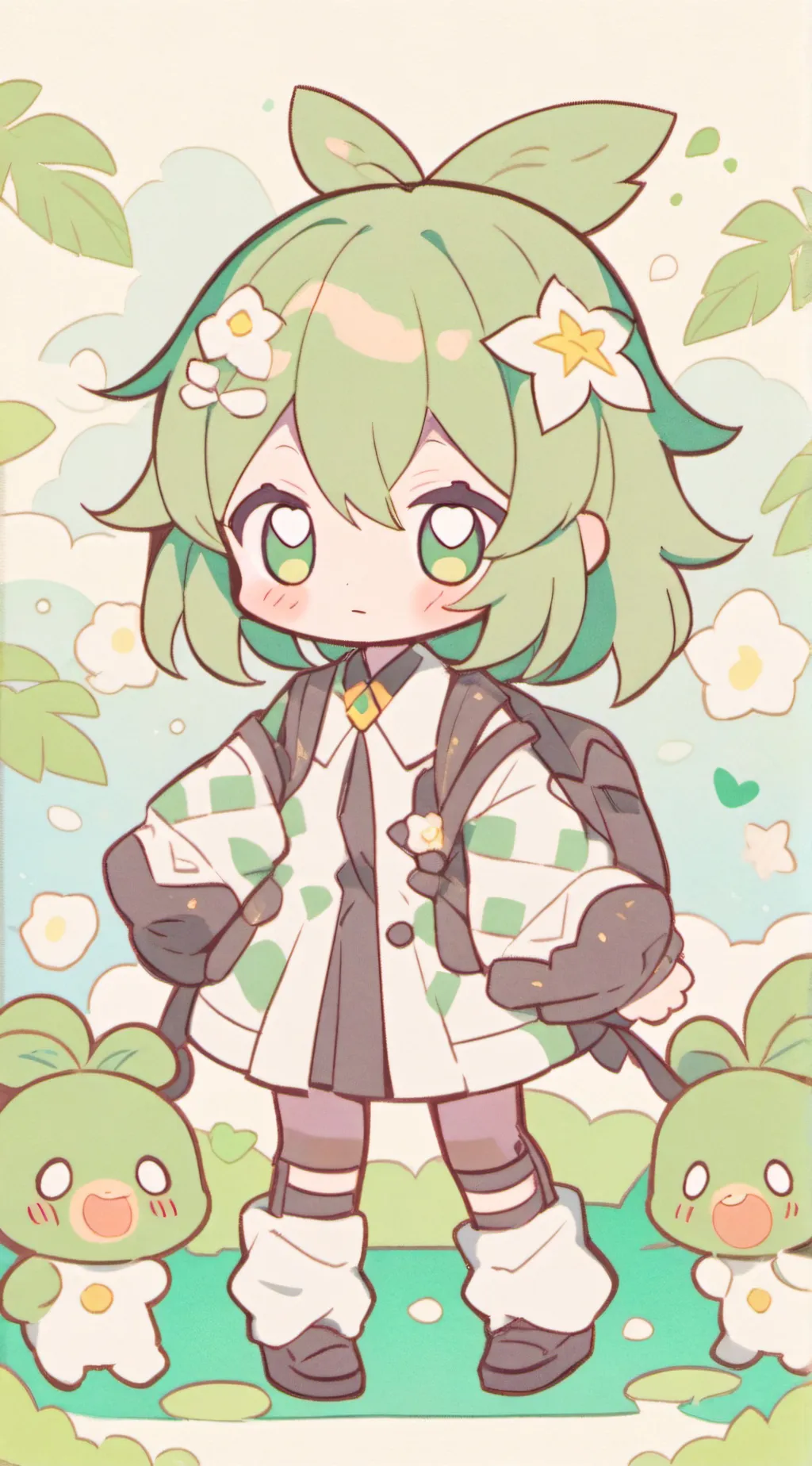 ai character: Bakugo background