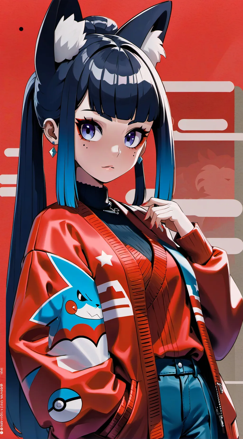 ai character: ladybug background