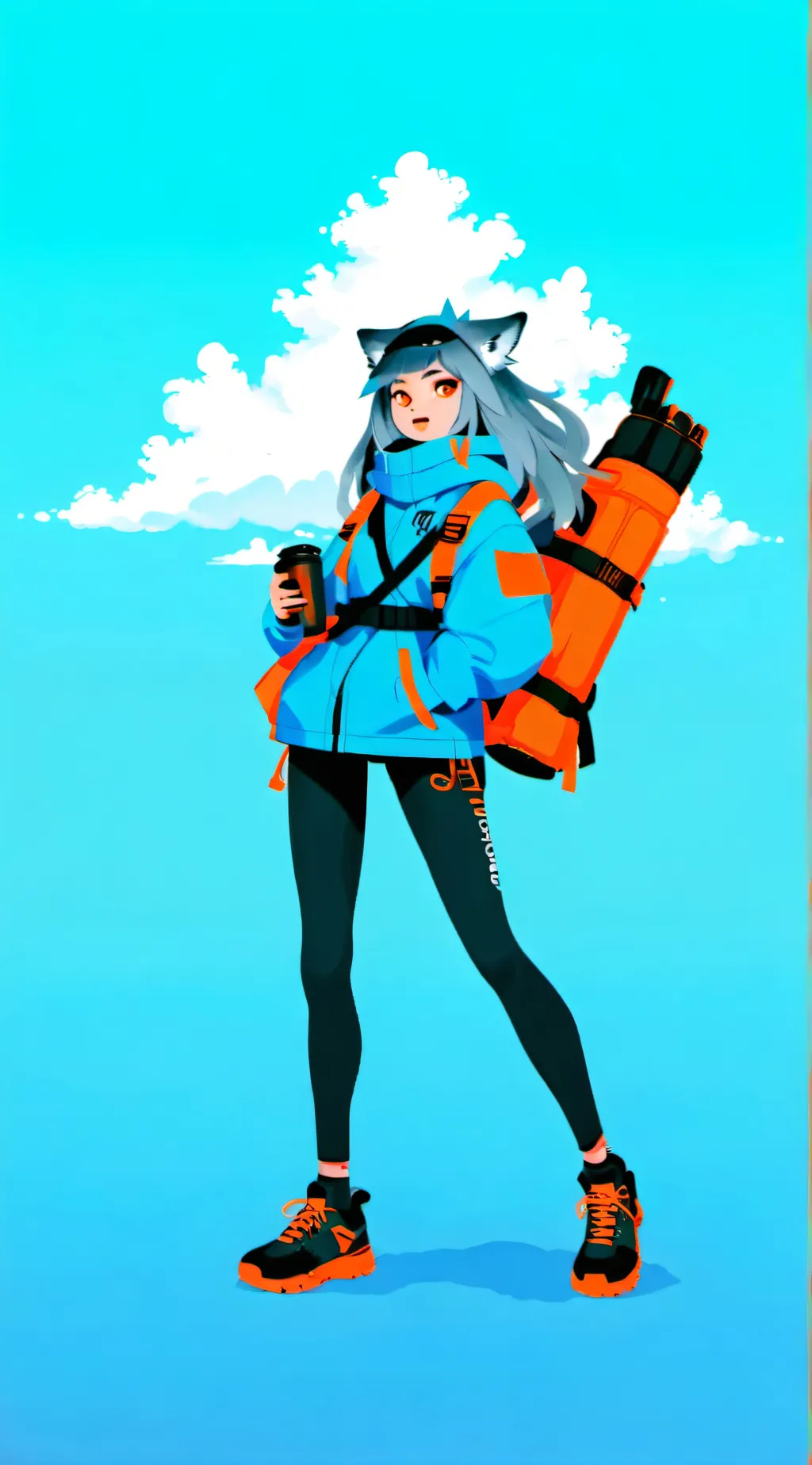 Talkie AI - Chat with bella the wolf