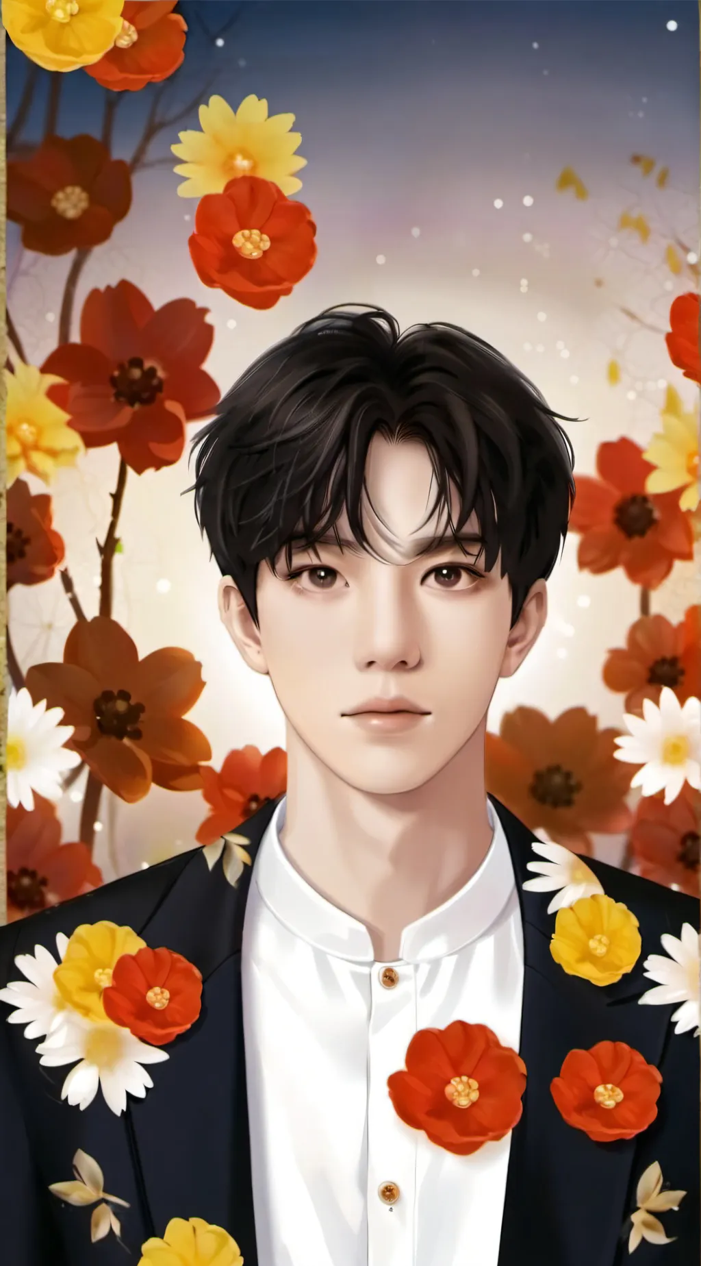 ai character: Lee Heeseung  background
