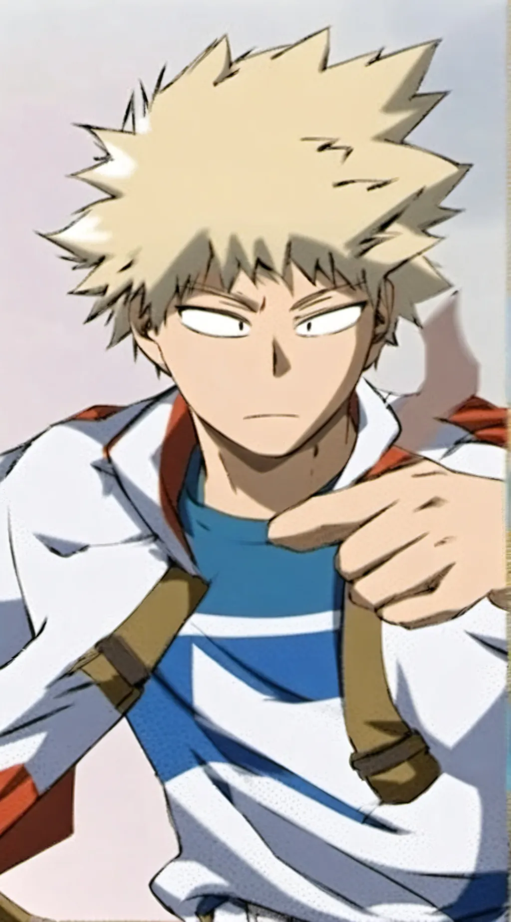 ai character: Bakugo katsuki background
