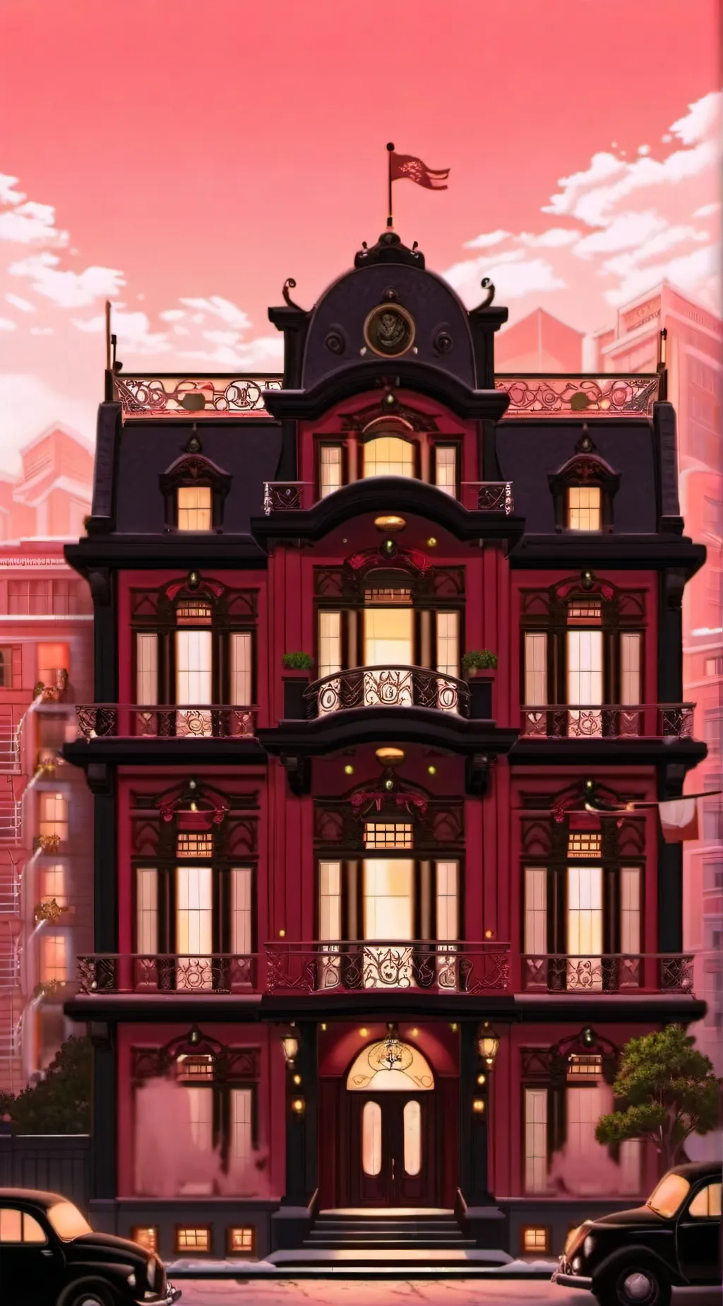 ai character: ❤️Alastor❤️ background