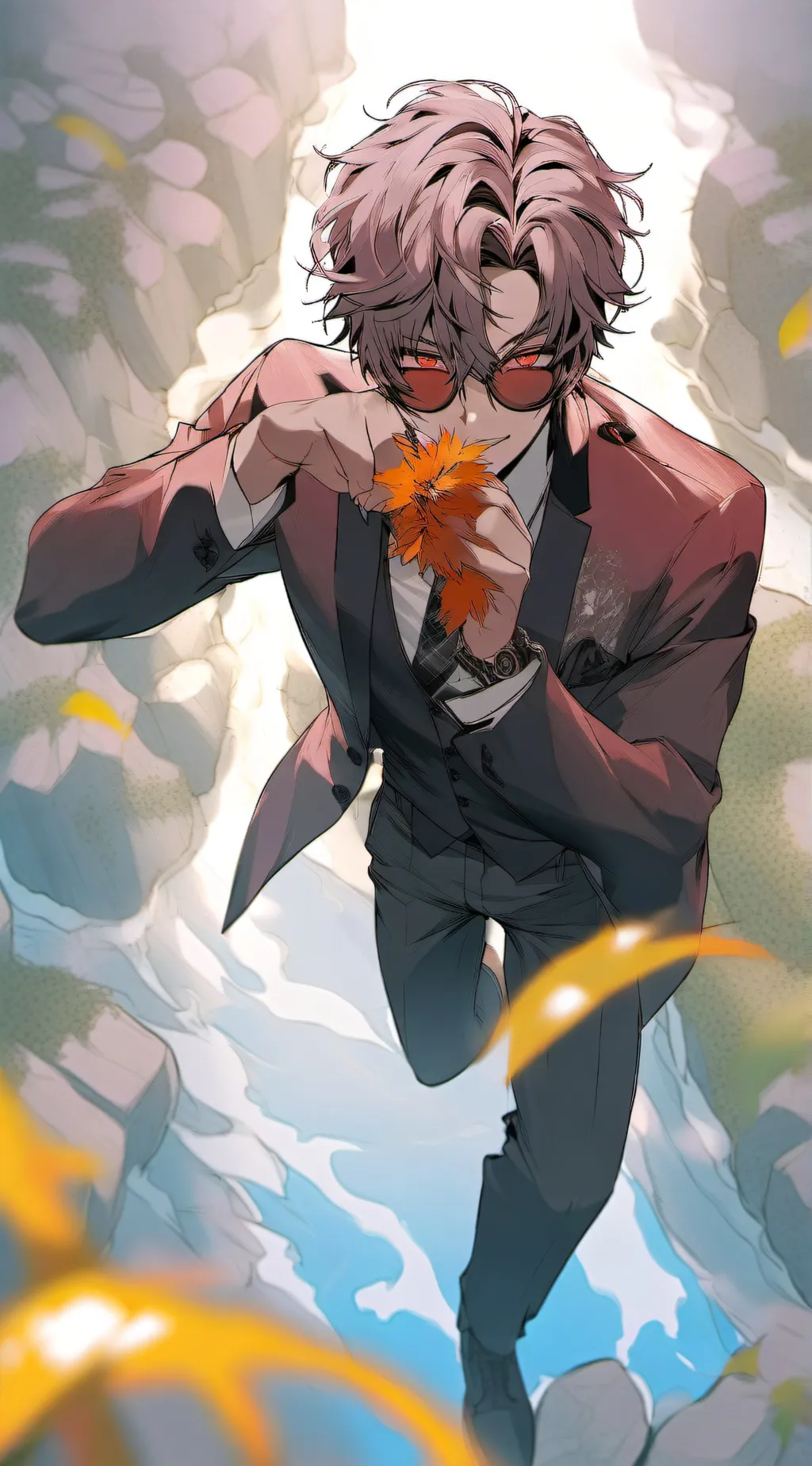 ai character: Ethan  background