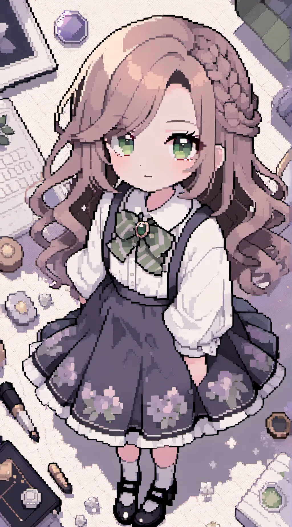 ai character: Elizabeth Afton  background