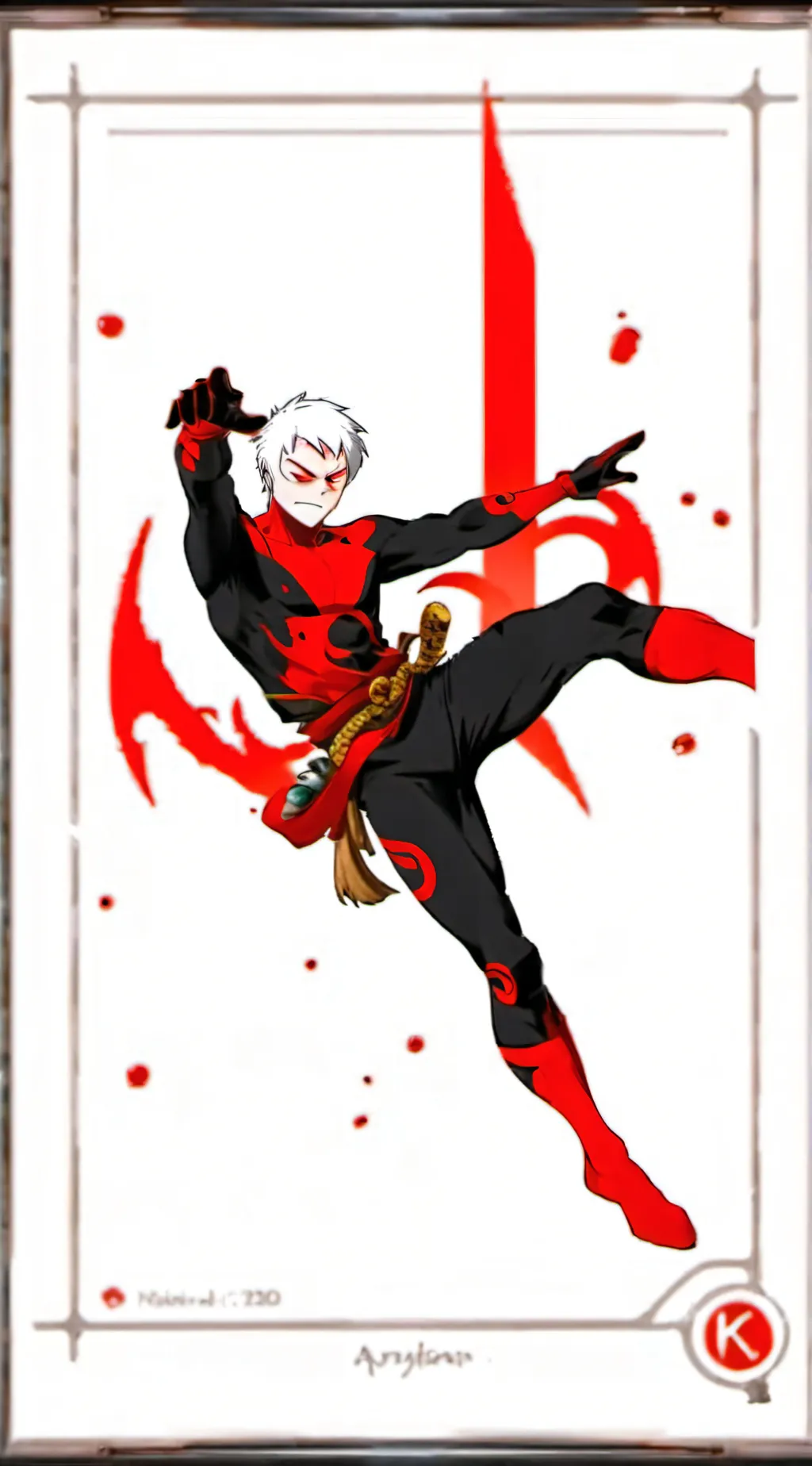 ai character: KJ background