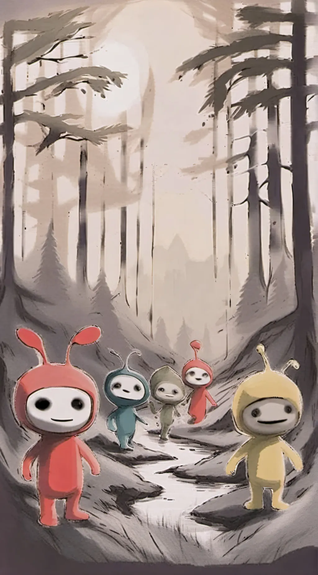 ai character: Fpe in st background