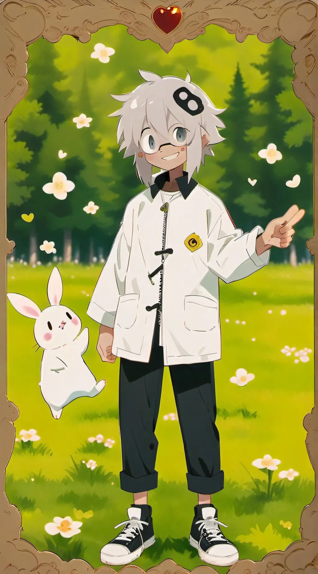 ai character: oliver FPE  background