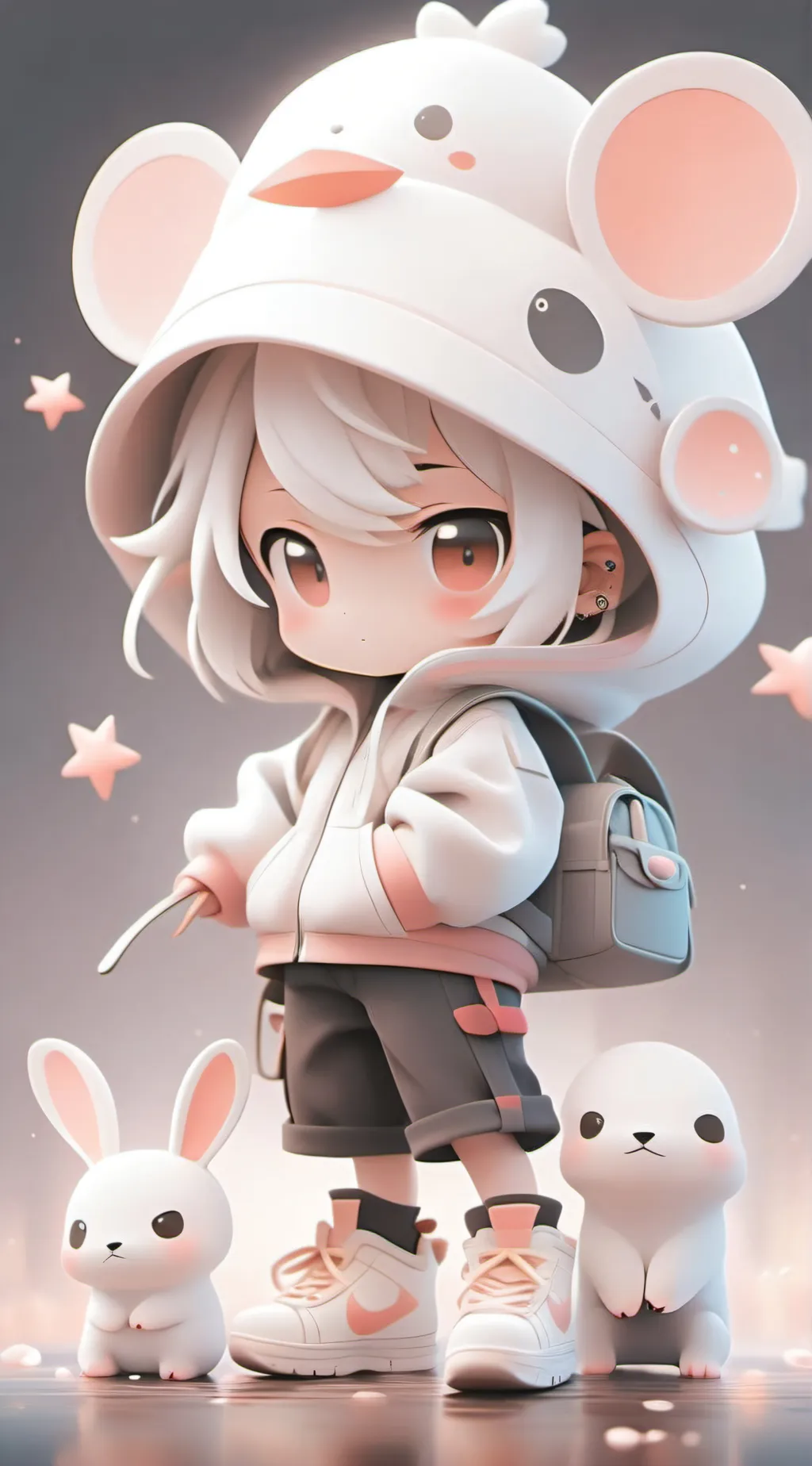 ai character: Mha 1a  background