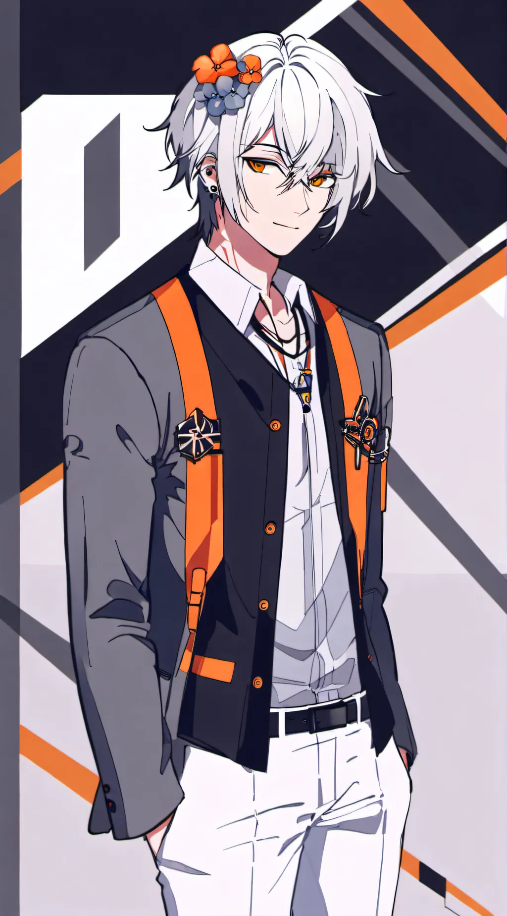 ai character: ￼Mha background