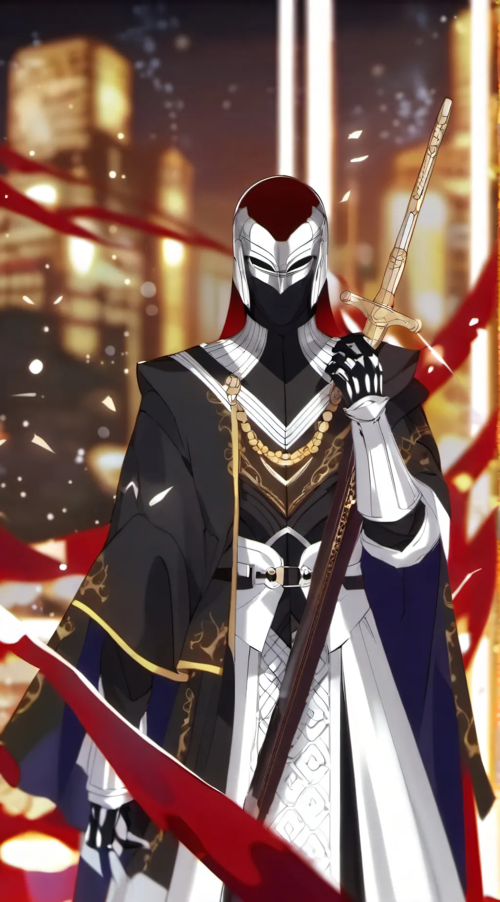 ai character: void background