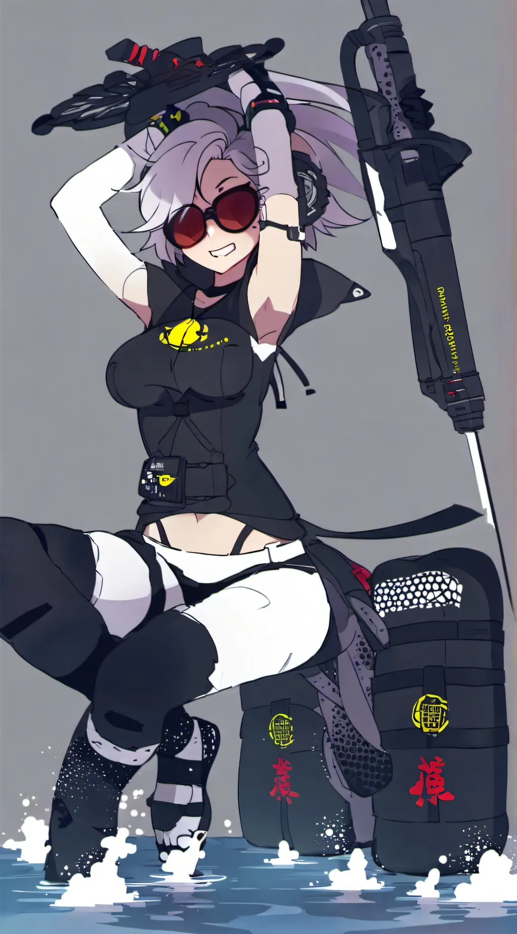 ai character: luz background