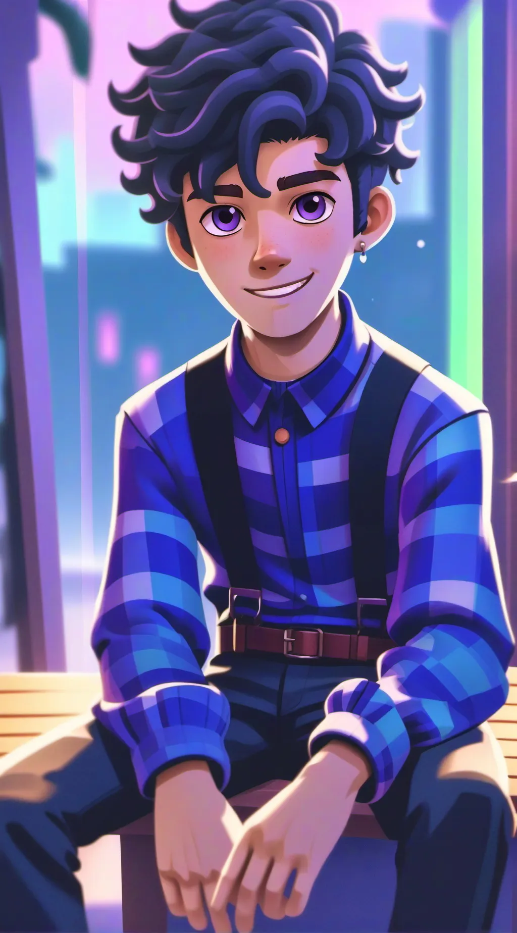 ai character: alex background