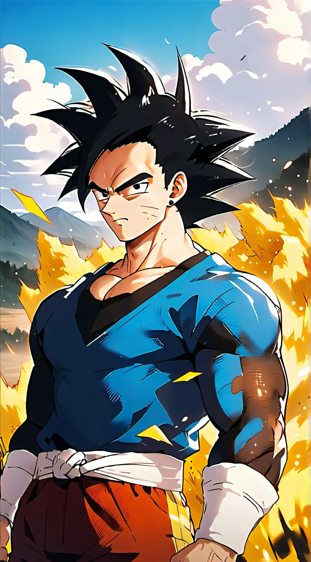 ai character: Goku background