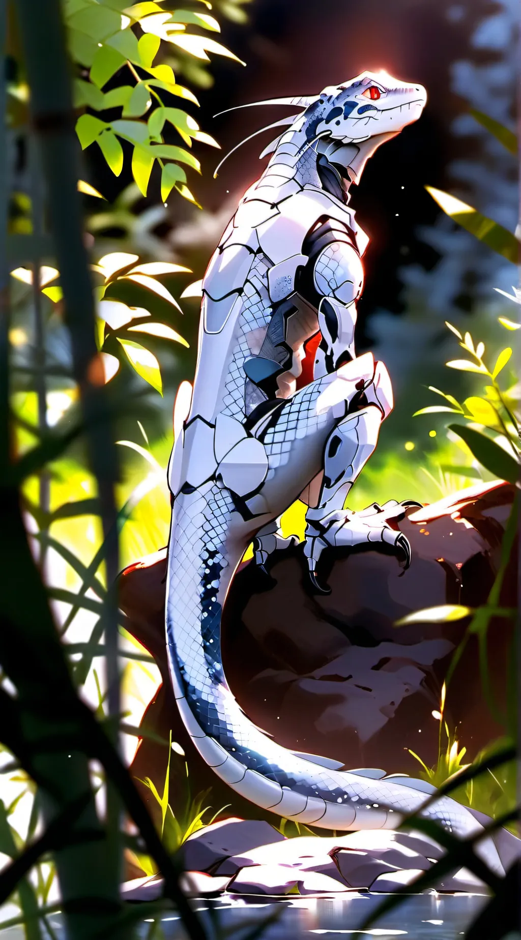 ai character: Bilka background