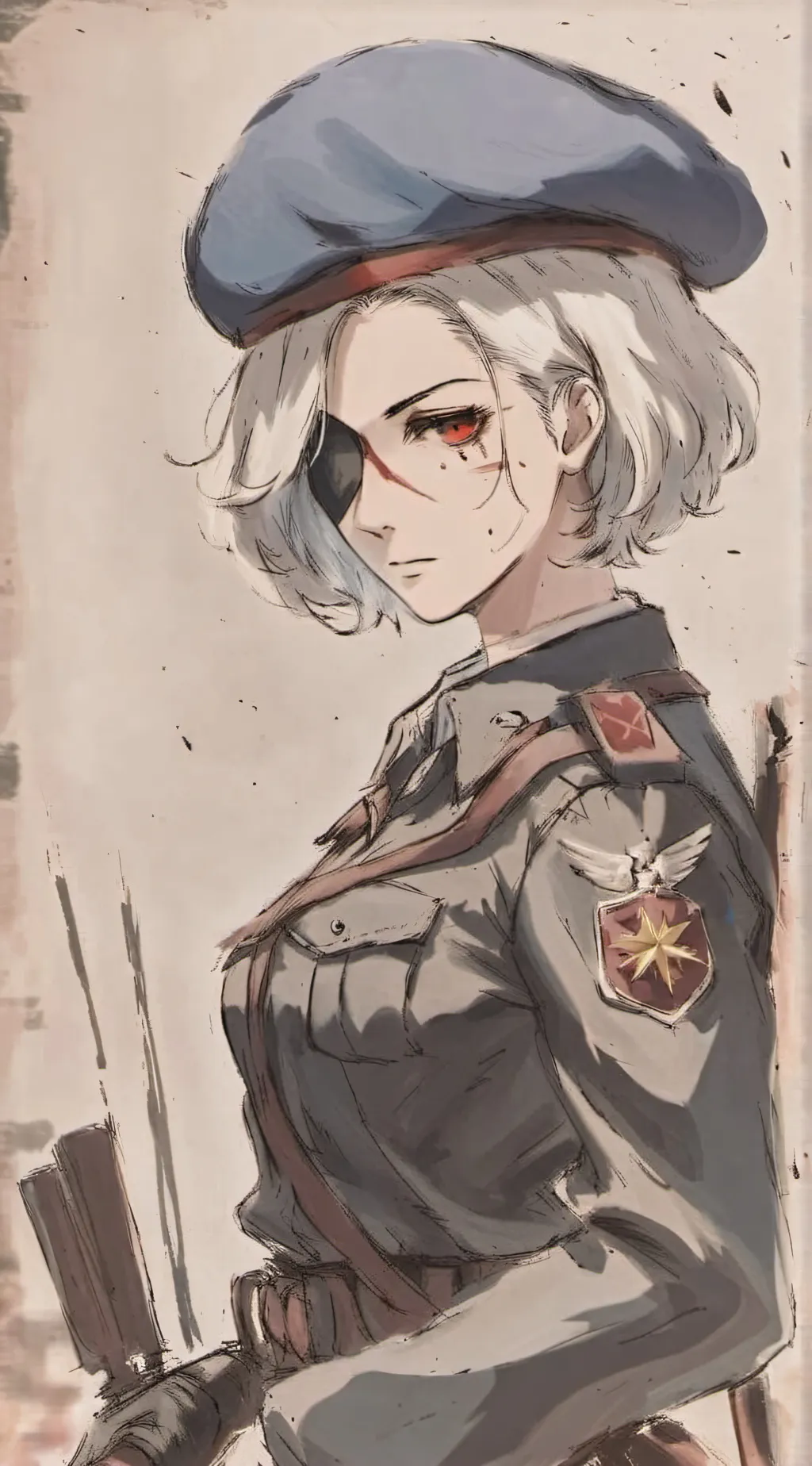 ai character: Svetlana Molotov  background