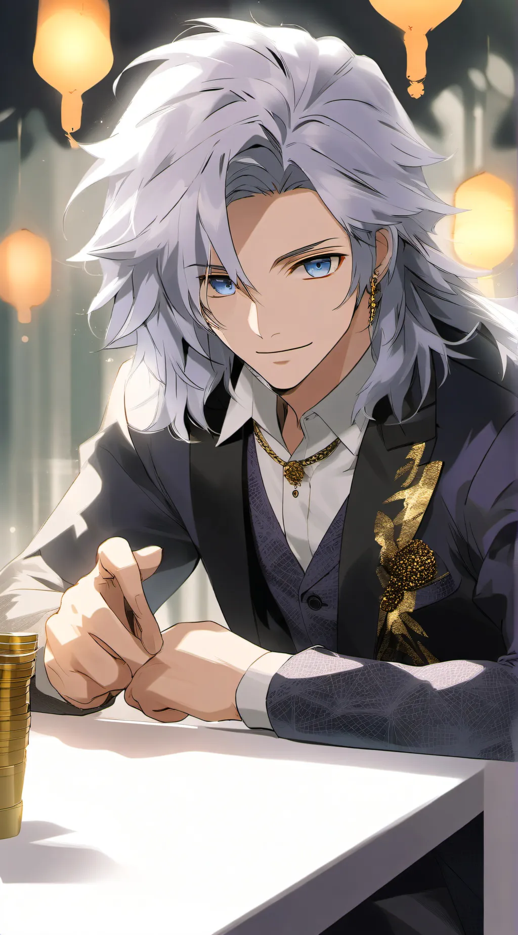 ai character: Gabriel  background