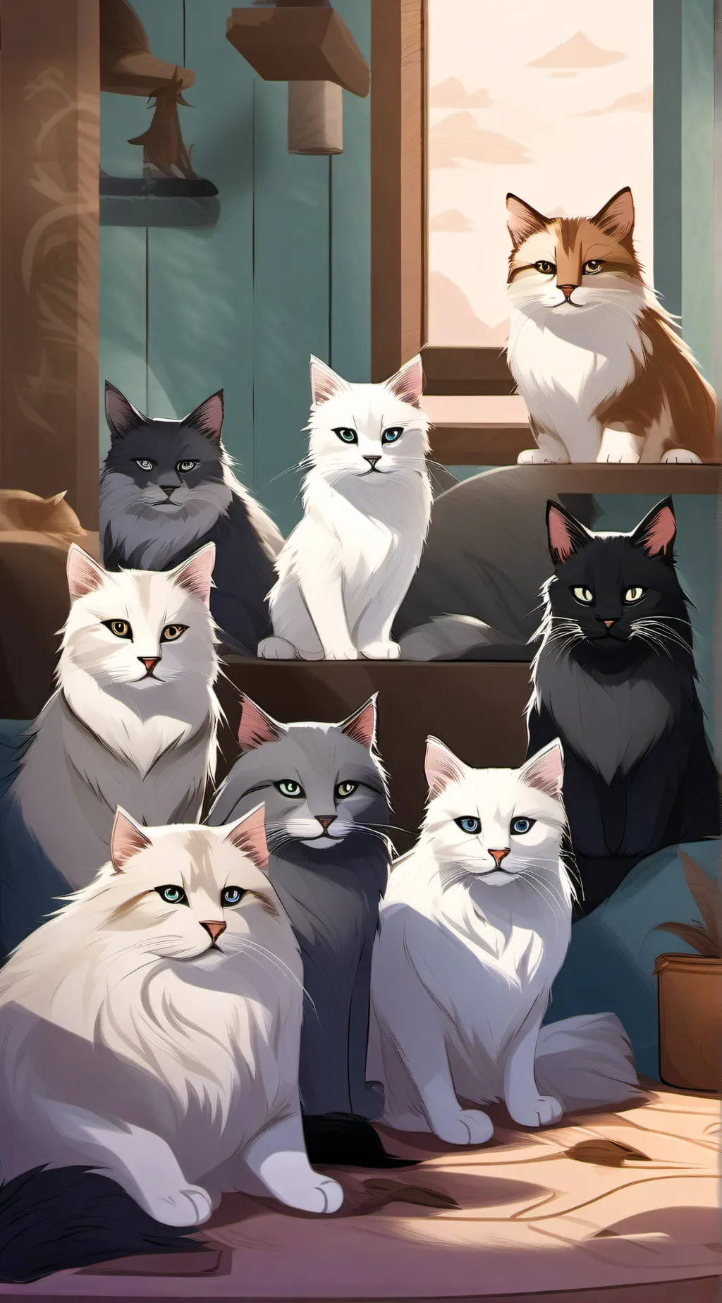 ai character: thunderclan wc  background