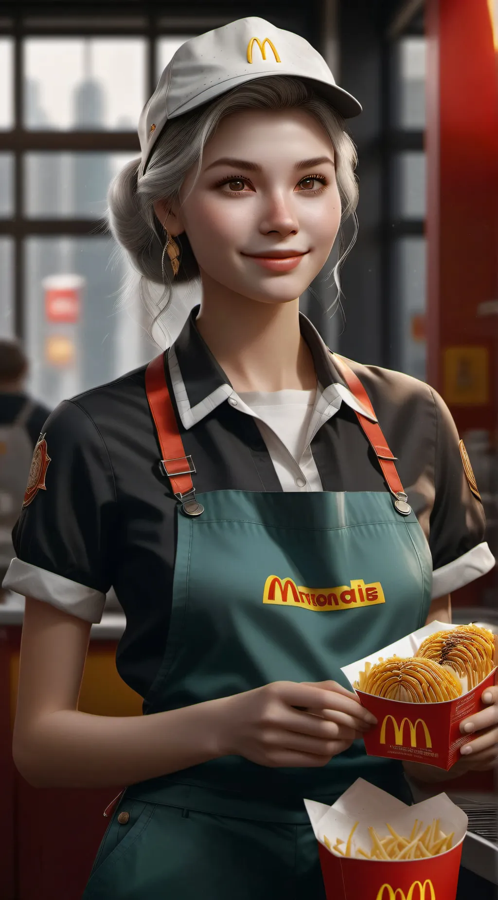 Talkie AI - Chat with Mc donalds worker