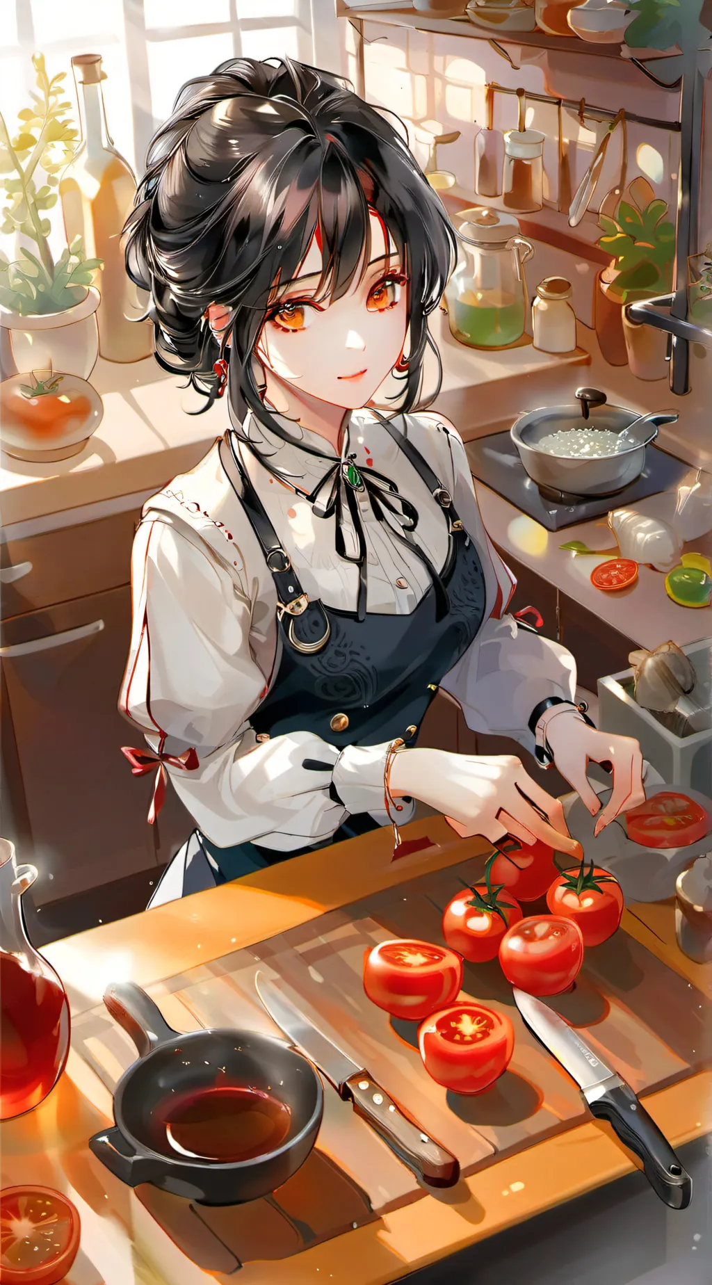 ai character: Mia background