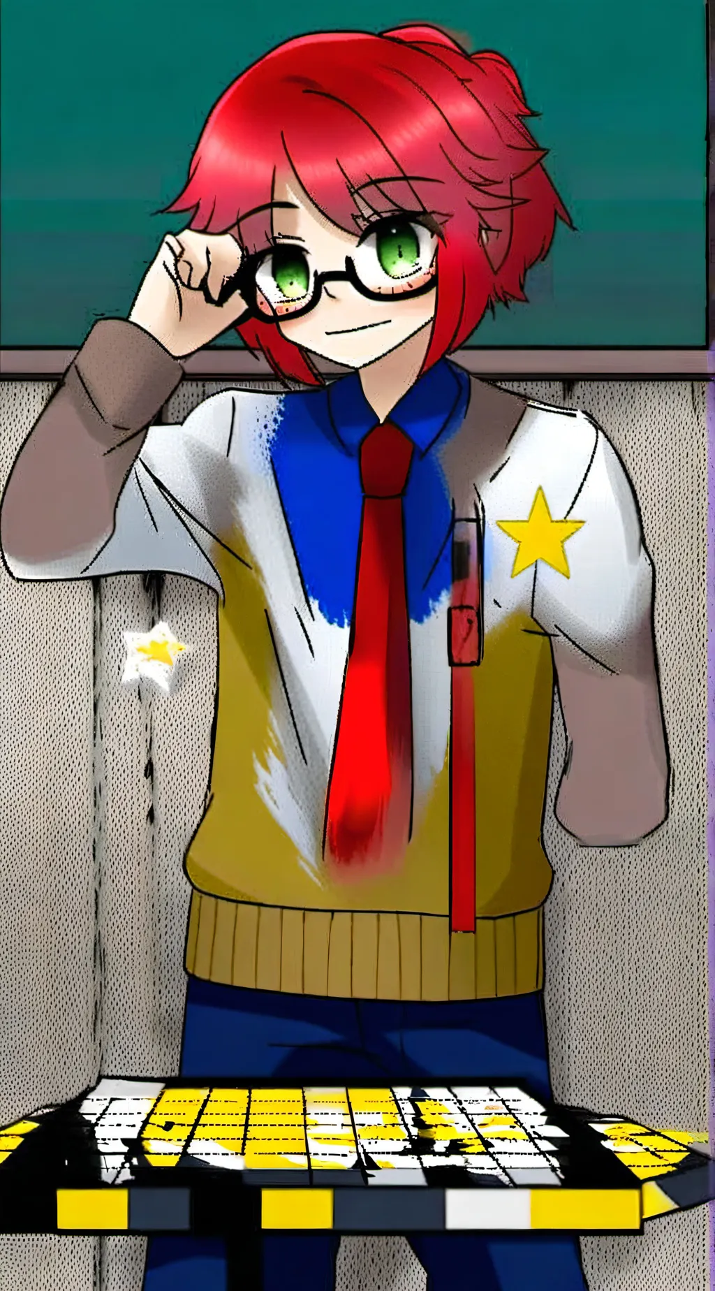 ai character: singa-kun background