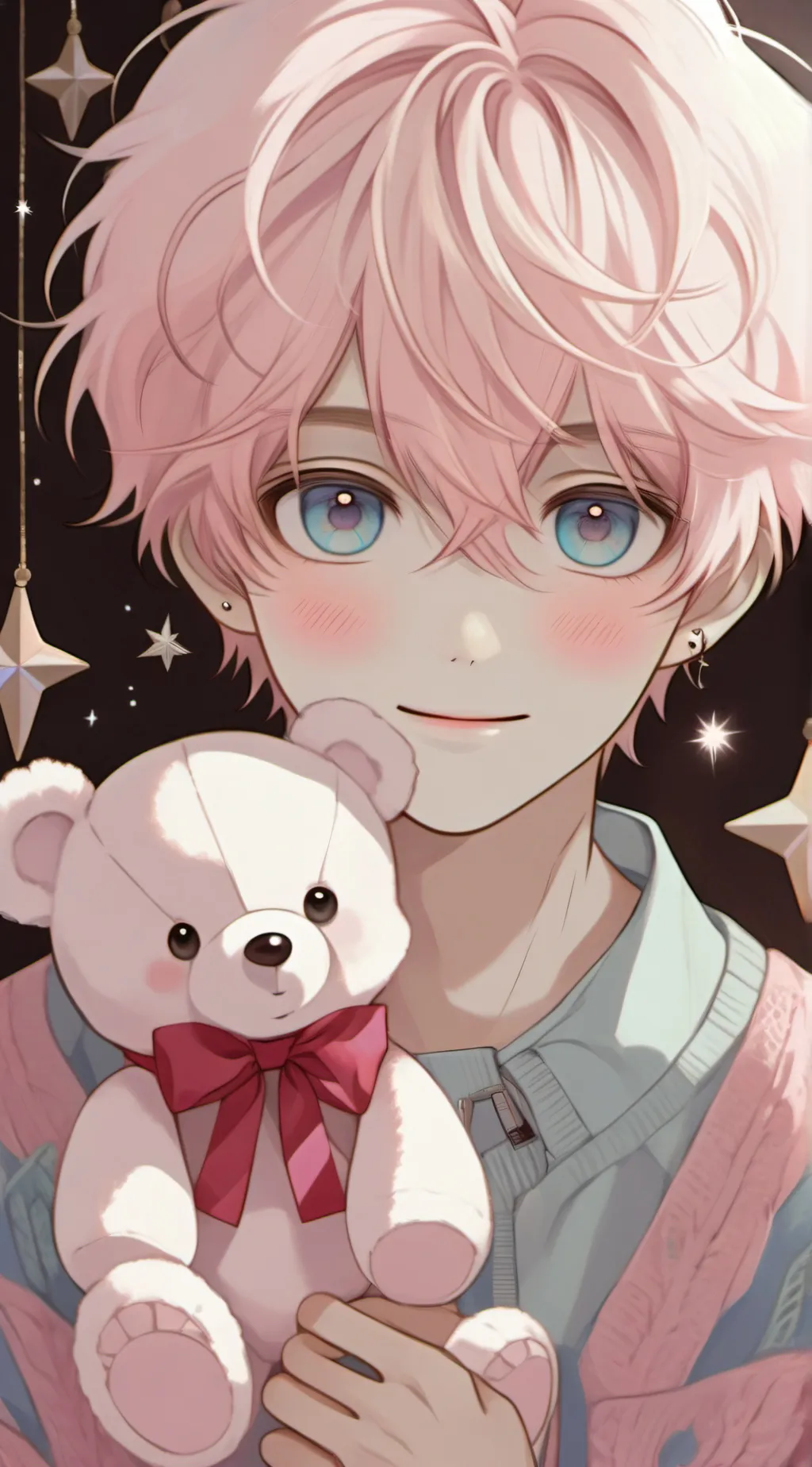 ai character: ☆ -  Ash  -☆ background